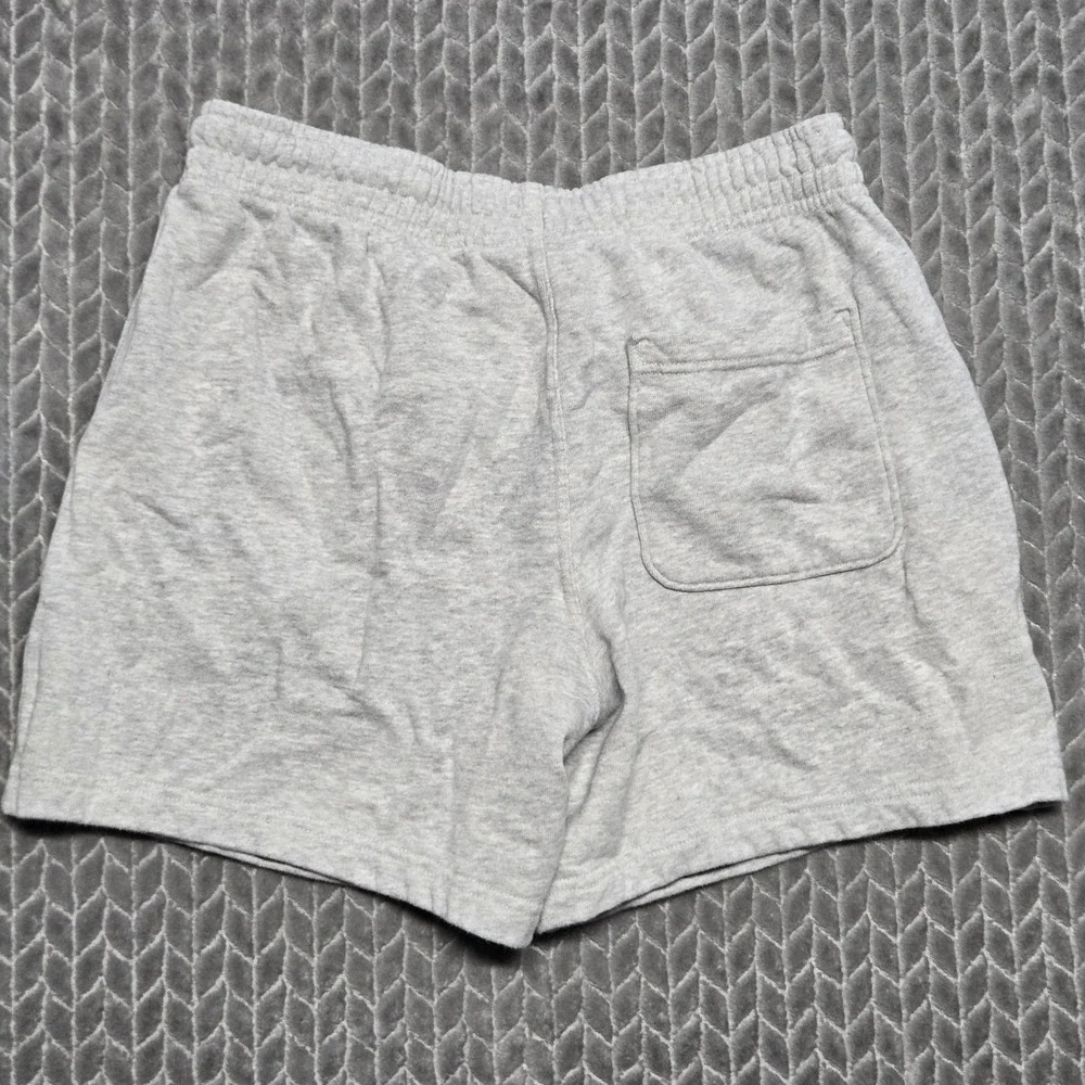 Chubbies Lounge Mens Heather Gray Cotton Fleece Sweat Shorts Small 5.5